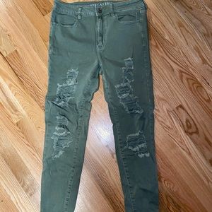 American eagle hi rise jegging